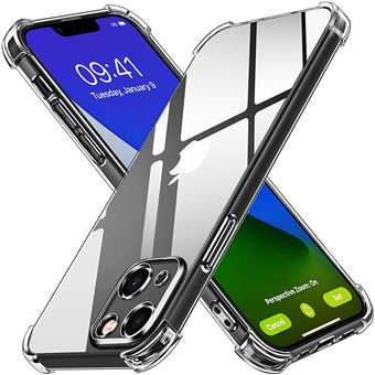 Coque pour iPhone 14 PLUS - Antichoc Protection Silicone Souple Transparent Phonillico® - 1