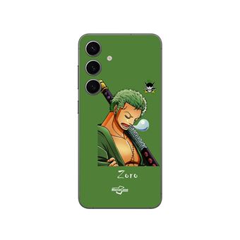 Coque Silicone Samsung Galaxy S25+ - Motif One Piece Luffy Château, Protection Anti-chocs, Fabrication Française