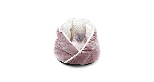 Comparer les prix de Chien chat hiver sac de couchage chaud lit pour animaux doux apaisant lit de bourgeon de couchage
