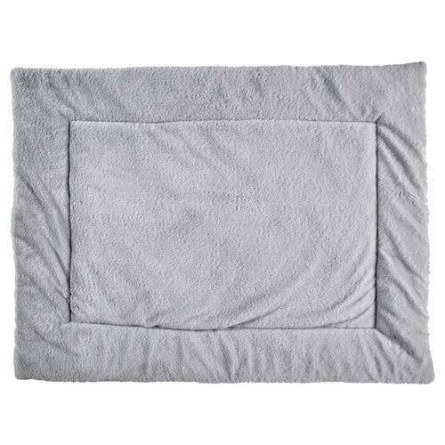 Comparer les prix de Tapis pour Animaux 85x63cm Tissu Peluché Gris Clair - SLEEPY - ALTOBUY