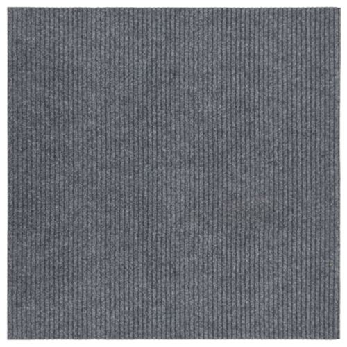 vidaXL - Tapis - 100x100 cm - Gris - Image 3