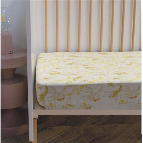 Domiva - Drap Housse Bébé - Jersey - 70 x 140 cm - Image 3