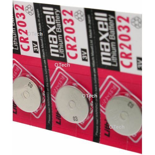 Pack de 5 piles maxell compatible avec DIVERS CR / BR2032 - Otech