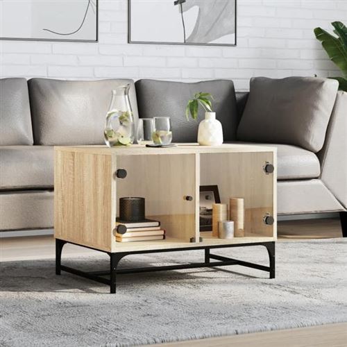 Vidaxl Table Basse - Chêne Sonoma - Image 3