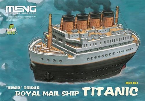 Royal Mail Ship Titanic (cartoon Model) - Meng-model