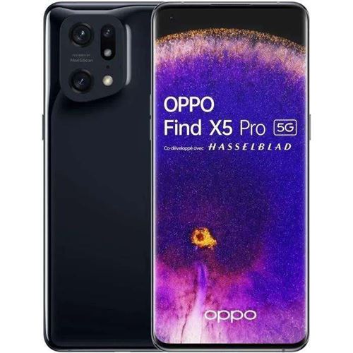 Oppo Find x5 pro 256 Go Noir