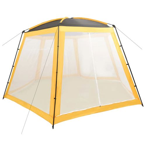 Vidaxl tente de piscine tissu 500x433x250 cm jaune