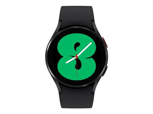 Samsung Galaxy Watch4 - 40 mm - noir - montre intelligente avec bande sport - affichage 1.19 - 16 Go - NFC Wi-Fi Bluetooth - 25.9 g