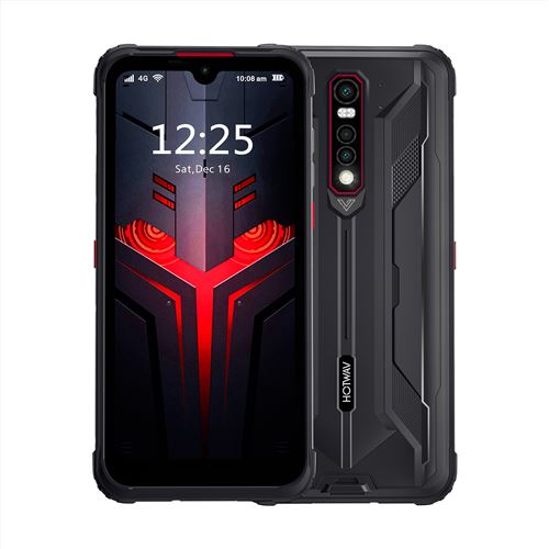 Smartphone HOTWAV CYBER 8 4+64G 8280MAH Robuste 4G 6.26 pouces Noir