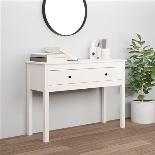 Vidaxl Blanc Table Console - Image 3