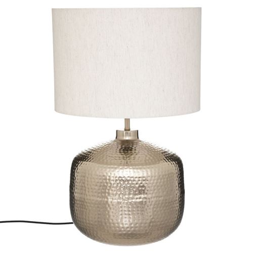 Non Communiqué Beige Atmosphera Créateur D'intérieur - Lampe À Poser Design "Kais" 52Cm Champagne