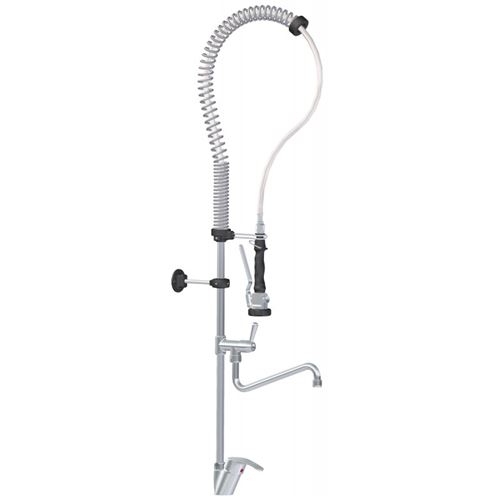 Robinet Douche Eau Froide et Chaude avec Mitigeur et Robinet - Distform - - laiton chromé