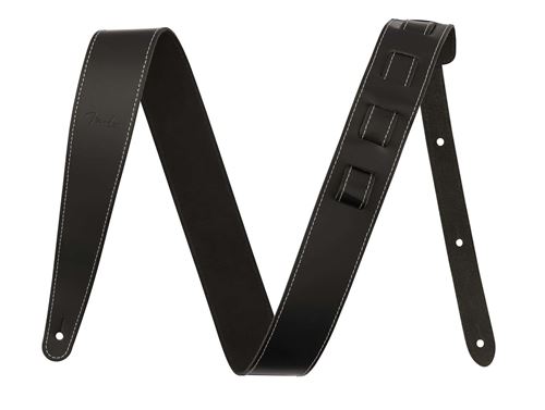 Sangle guitare Fender 2'' Essentials Leather Black