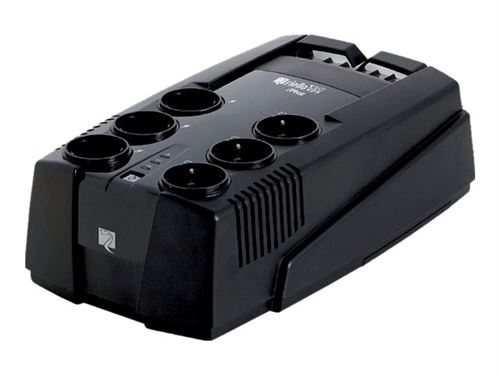 Riello UPS iPlug IPG 800 - Onduleur - CA 230 V - 480 Watt - 800 VA - 9 Ah - USB - connecteurs de sortie : 8 - noir