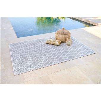 Atmosphera Tapis rectangulaire int rieur et ext rieur Losange