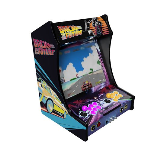 Fabulous Arcade - Borne Arcade Format Bartop Ecran 19 Haut de Gamme Joystiks Boutons SANWA Modéle SYNTH FUTURE