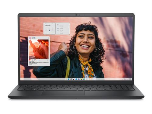 Dell Inspiron 15 3530 - Intel Core i7 - 1355U / jusqu'à 5 GHz - Win 11 Pro - Carte graphique Intel Iris Xe - 16 Go RAM - 1 To SSD NVMe - 15.6" IPS 1920 x 1080 (Full HD) @ 120 Hz - Wi-Fi 6 - noir de charbon - BTS - avec 1 an basique sur site