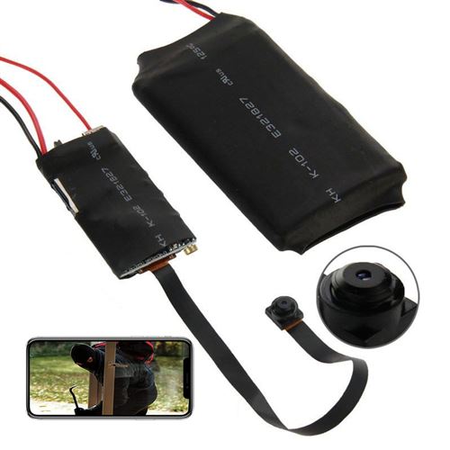YONIS - Module Caméra Miniature WiFi - Caméra de Surveillance IP - Enregistrement à Distance - Carte SD 16Go Incluse - Image 3