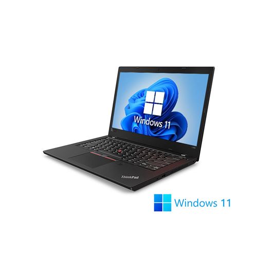 Ordinateur Portable Lenovo Thinkpad L480 - 16Go - 512Go SSD - W11 Noir