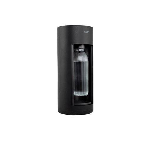 Machine à gazéifier l'eau + 2 bouteilles noir Mysoda GL004F-B-FR