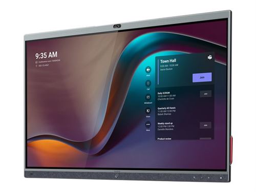 Yealink MeetingBoard 86 Pro - Classe de diagonale 86" écran LCD rétro-éclairé par LED - interactive - avec tableau blanc interactif intégré, écran tactile (multi-touch), caméra 4K et réseau de 16 microphones - Android - 4K UHD (2160p) 3840 x 2160