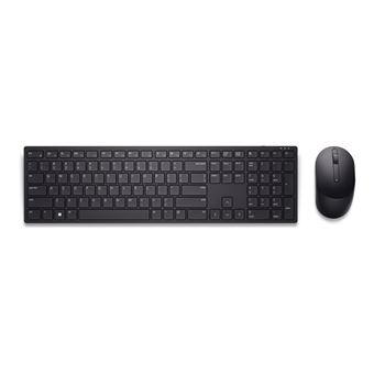 Dell Pro KM5221W - Toetsenbord en muis set - draadloos - 2.4 GHz - QWERTZ - Tsjechisch/Slovaaks - zwart - met 3 years NBD Advance Exchange - 1