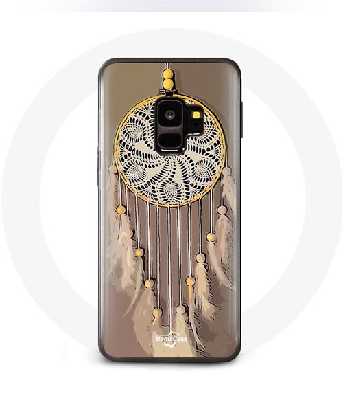 Coque pour samsung galaxy S9 plus Attrape Rêve marron Capteur de Rêves Maniacase
