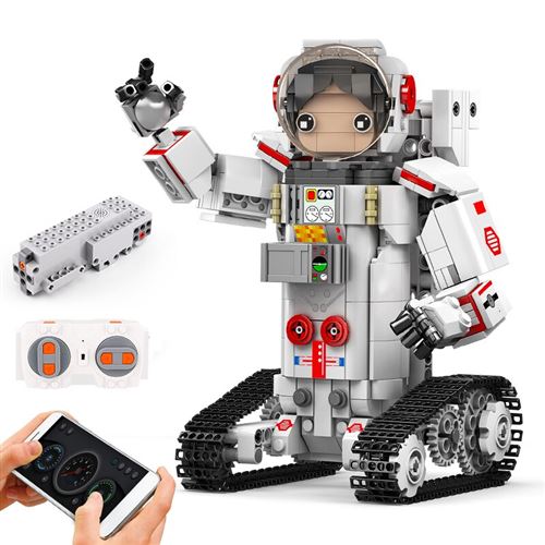 Jeu De Construction Modèle Le robot d'astronaute motorisé RC MOULD KING Technic 13.5*11.8*19.8cm 13137