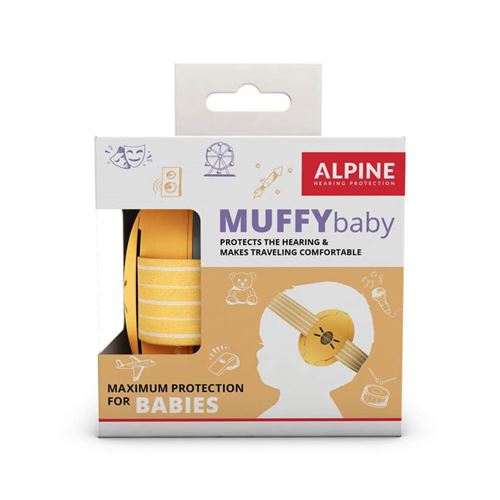 Alpine Muffy Baby Jaune Casques et bouchons