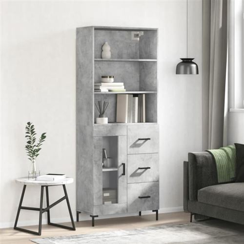 Vidaxl Gris - Béton - Image 2