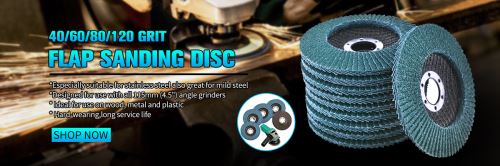 1pcs 80 disques de rabat de meules de grain 115mm 4.5 120 mesh