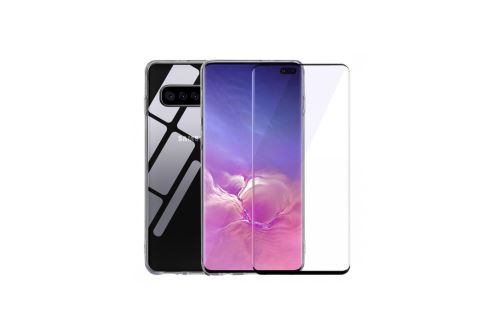 Ibroz Clear case et verre trempé pour Samsung S10+