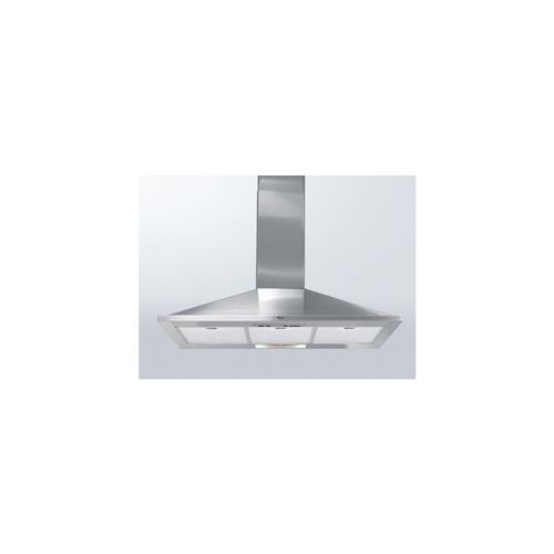 Hotte, Déco 90 Cm, Pyramide, Inox, Débit Min/max 125/525 M3/h, Niv. Son Whirlpool - Whcn94flmx