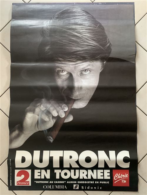 Jacques DUTRONC - En tournée - 80x120cm - Affiche