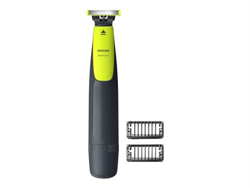 Philips OneBlade QP2510 - Tondeuse - sans fil - vert lime/gris anthracite