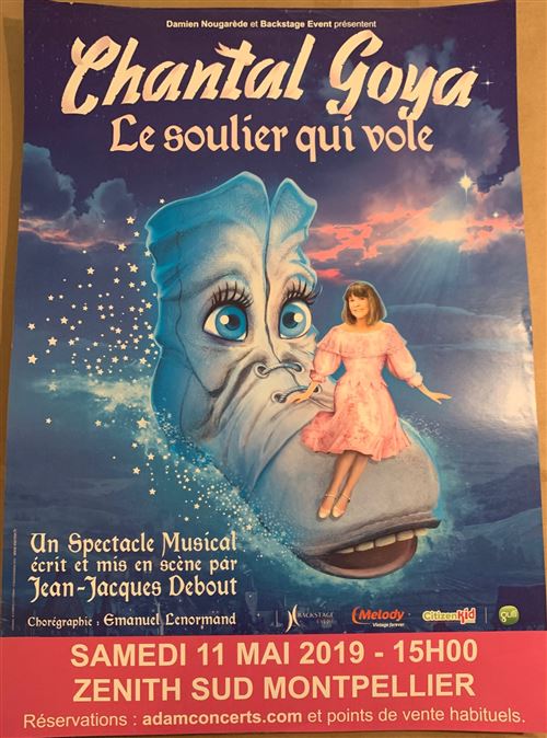 Chantal GOYA - Le Soulier qui Vole - 40x60cm - Affiche