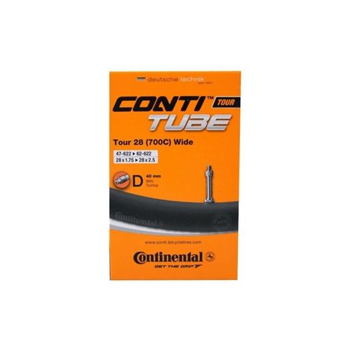 Continental chambre à air 28 pouces (47/62-622) DV 40 mm