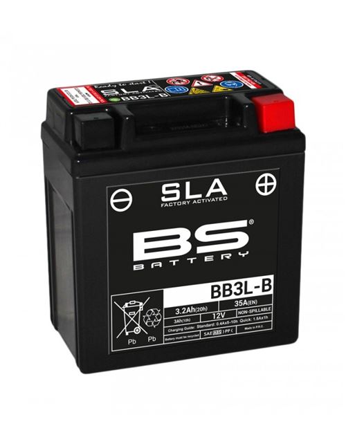 Batterie BS BATTERY BB3L-B SLA sans entretien activée usine
