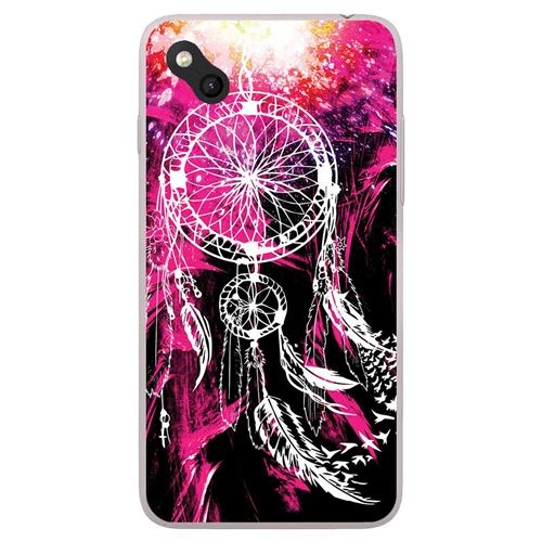 Coque en silicone Wiko Sunny - Dreamcatcher Rose