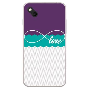 Coque en silicone Wiko Sunny - Love Violet - 1