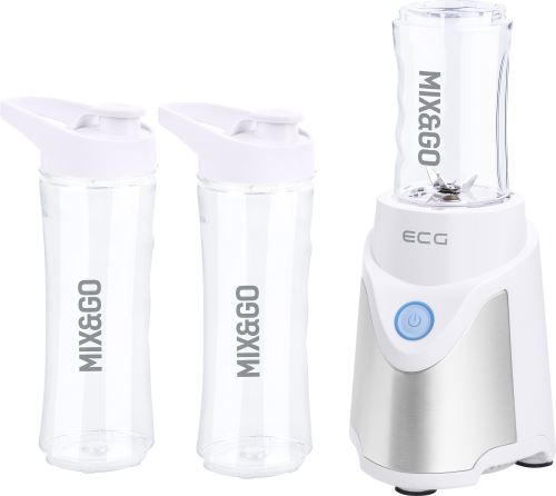 ECG SM 5030 - Appareil à smoothie - sans Bisphénol avec 3 récipients