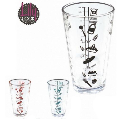 1 Verre Doseur Gradué 450 Ml Transparent Verre Ustensile De Cuisine