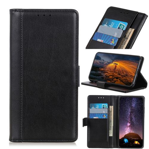 Etui en PU retourner noir pour votre Sony Xperia L4
