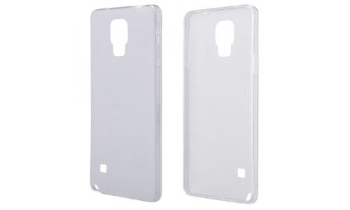Coque souple Galaxy Note 4 gris fumé