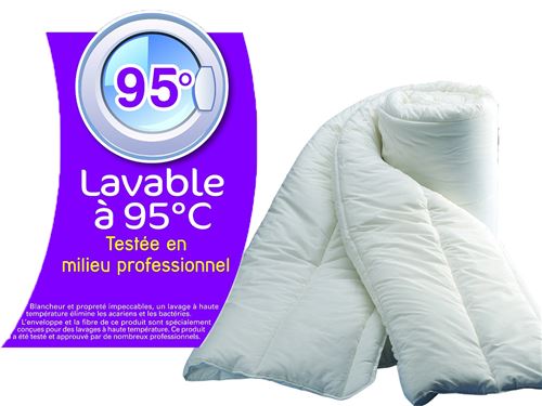 Couette bleu calin lavable à 95° 140x200cm