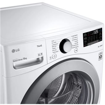 LG F51P14WH - Machine à laver - WiFi - largeur : 70 cm - profondeur : 77 cm - hauteur : 99 cm - chargement frontal - 127 litres - 15 kg - 1060 tours/min - blanc