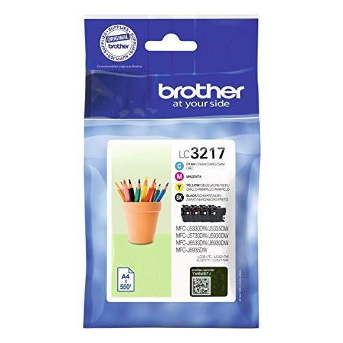 Brother Lc3217val cartouche d'encre - Noir/cyan/magenta/jaune