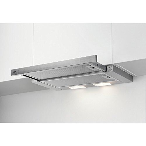 Aeg Dpb3631S Semi-Intégrée (Semi-Encastrée) Argent 380M³/H C Hotte - Hottes (380 M³/H, Conduit/Recirculation, D, E, D, 68 Db)