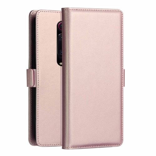 Etui en PU + TPU or rose avec support pour votre Xiaomi Redmi K20/K20 Pro/Mi 9T/Mi 9T Pro