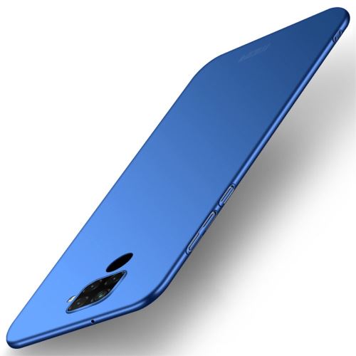 Coque en TPU bouclier mince dépoli mat rigide bleu pour votre Huawei Mate 30 Lite/Nova 5i Pro